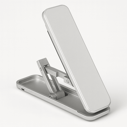 Ultra-Slim Folding Mobile Phone Stand – Compact, Durable and Adjustable Kickstand