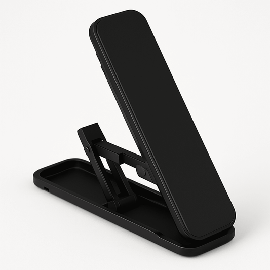 Ultra-Slim Folding Mobile Phone Stand – Compact, Durable and Adjustable Kickstand