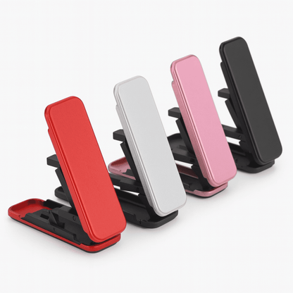 Ultra-Slim Folding Mobile Phone Stand – Compact, Durable and Adjustable Kickstand
